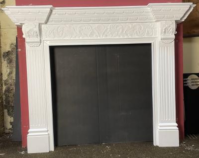 Vintage Georgian style fire surround