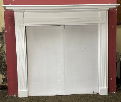 Antique Georgian Wood Fire Surround