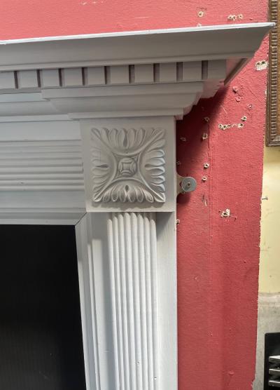 	 Vintage Regency / Georgian Style Fire Surround - corner