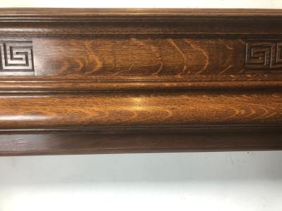 Antique 1920s 1930s Oak Fire Surround - top