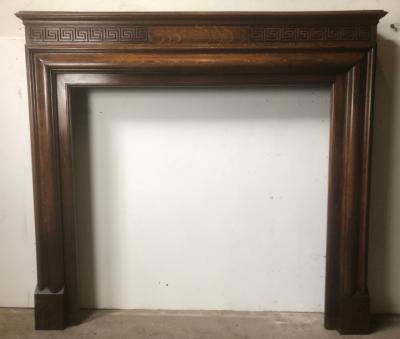 Antique 1920s 1930s Oak Fire Surround