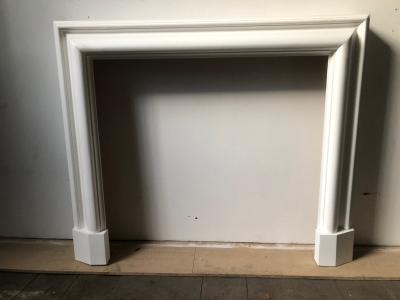 Antique 1920s Bolection fire surround