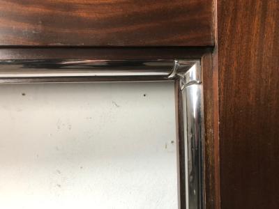 Antique Art Deco Fire Surround - corner