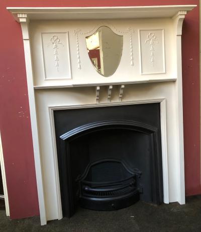 Antique Edwardian fire surround