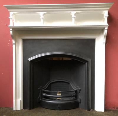 Antique Edwardian fire surround