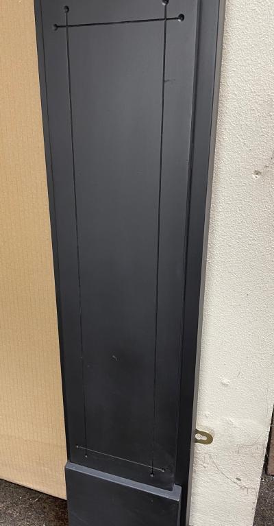 Antique Edwardian slate fire surround SMALL SIZE - leg