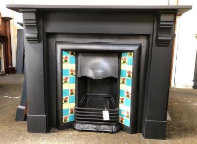 Antique Edwardian slate surround