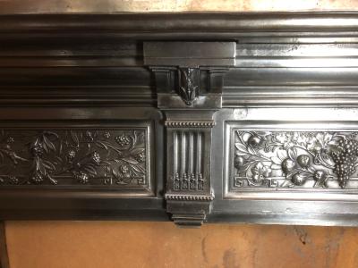 Antique Victorian Fire Surround - close