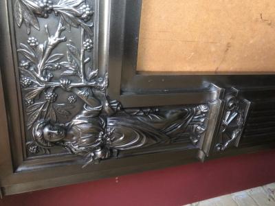 Antique Victorian Fire Surround - detail