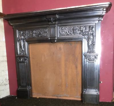 Antique Victorian Fire Surround