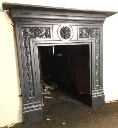 Antique Victorian stove surround