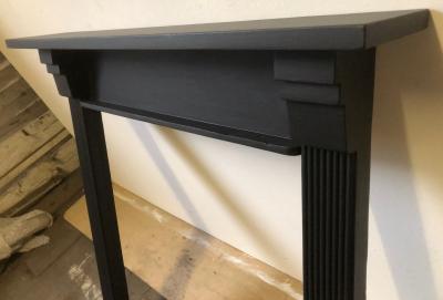 Antique bedroom fire surround - shelf