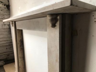 Antique rustic sandstone fire surround - shelf