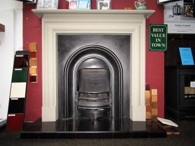 EDWARDIAN FIREPLACE