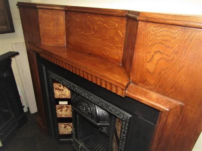 art deco fireplace