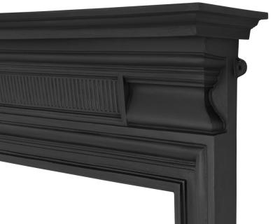 Otley- Cast iron Edwardian fire surround - Top