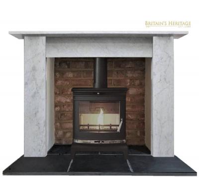 carrara marble surround