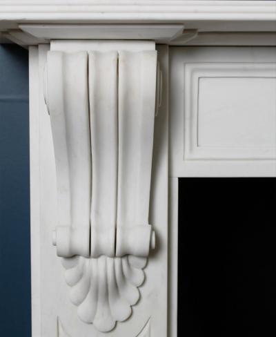 Quenby Marble Fireplace Surround - Feature