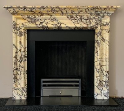 Petersham Bolection In Viola Marble