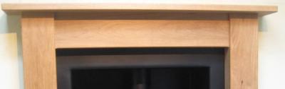 shelf and undershelf on the Gladstone oak surround