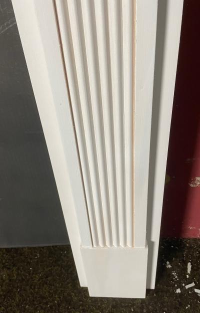 Regent Pine Wood Fire Surround - leg