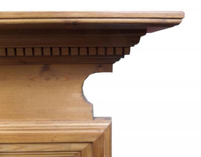 Antique Edwardian Pine Surround 