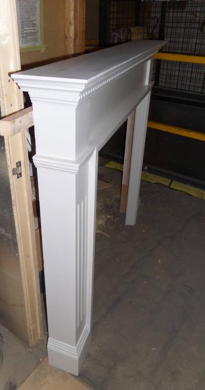 Old Edwardian Classic Style Primed Surround