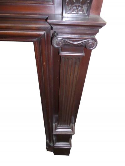 Antique Victorian Mahogany Surround