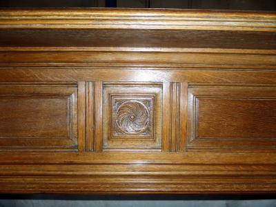 oak mantel