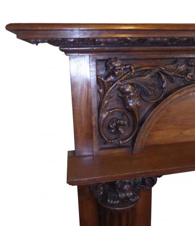 antique georgian mantel place