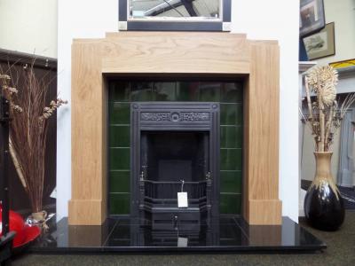 1930s oak surround reproduction