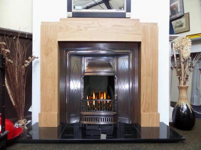 1930s oak surround reproduction