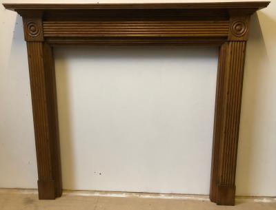 Vintage Georgian style fire surround