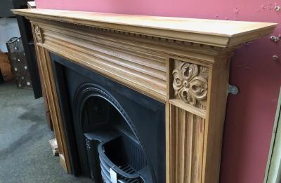  Vintage era Georgian style fire surround - shelf