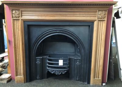  Vintage era Georgian style fire surround