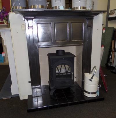 stove fireplace