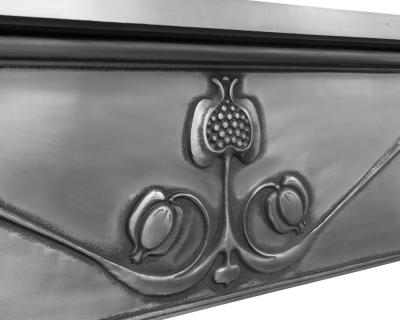 Paris Cast Iron Fireplace Surround - Full Polish- Detail