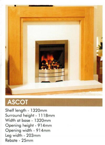 THE ASCOT PINE OR OAK SURROUND