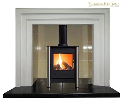 art deco fireplace