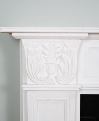  Ritz Limestone Fireplace Surround - feature