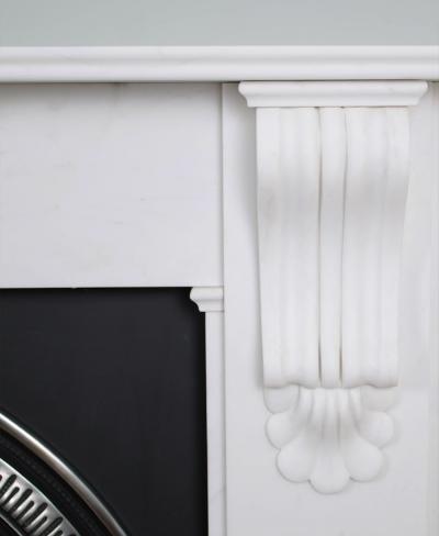 Stapleford Marble Fireplace Surround - feature
