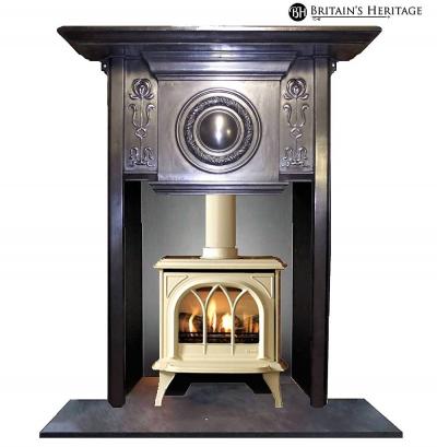 stove fireplace