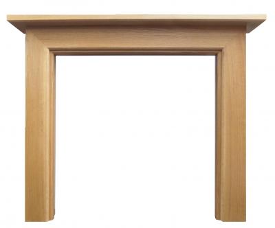 wood mantel